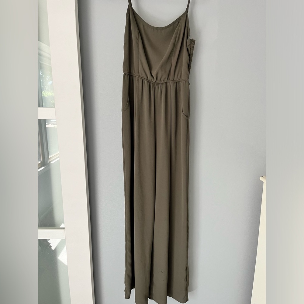 Olive Green Jumpsuit